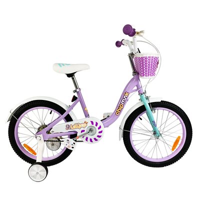 Детский велосипед RoyalBaby Chipmunk MM Girls 16&quot;, OFFICIAL UA, фиолетовый