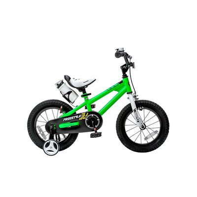 Детский велосипед RoyalBaby FREESTYLE 14&quot;, OFFICIAL UA зеленый