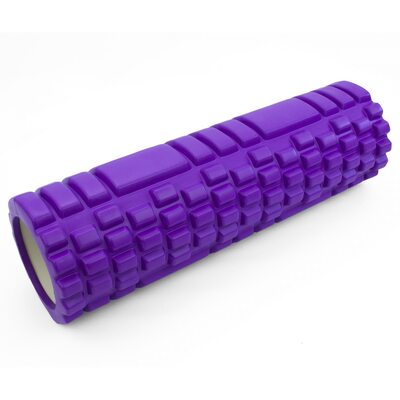 Массажный ролик (валик, роллер) Sportcraft 45 x 14 см ES0052 фиолетовый