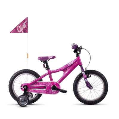 Детский велосипед Ghost POWERKID 16&quot; , розово-фиолетово-белый, 20121