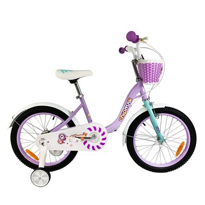 Детский велосипед RoyalBaby Chipmunk MM Girls 14&quot;, OFFICIAL UA, фиолетовый