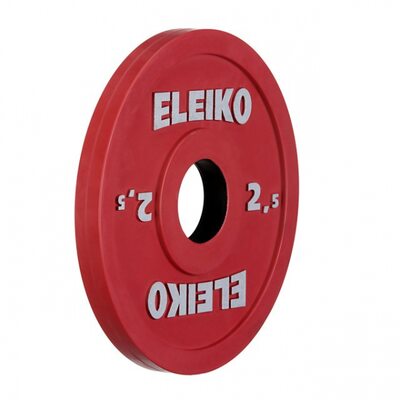 Олимпийский диск для соревнований и тренировок 2,5 кг цветной Eleiko 124-0025R