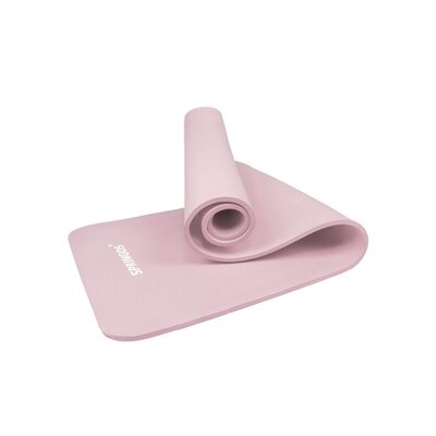 Коврик (мат) для йоги и фитнеса Springos NBR 1 см YG0030 Pink