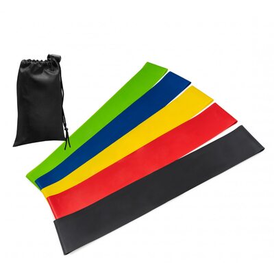 Резинка для фитнеса и спорта (лента-эспандер) Sportcraft Mini Power Band 5 шт 5-23 кг ES0001