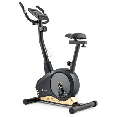 Велотренажер Hop-Sport HS-2080 Spark черно-золотистый 2020
