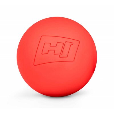 Силиконовый массажный мячик 63 мм HS-S063MB красный