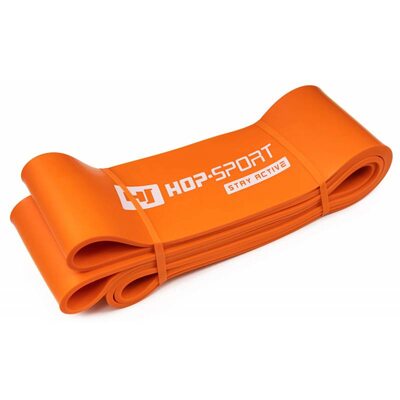 Резинка для подтягиваний (силовая лента) 37-109 кг Hop-Sport HS-L083RR оранжевая