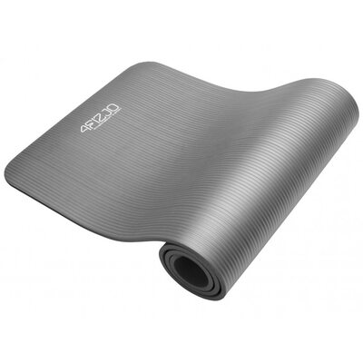 Коврик (мат) для фитнеса 4FIZJO NBR 1.5 см 4FJ0144 Grey