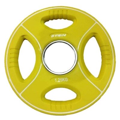 Профессиональные диски для штанг 1,25 кг d - 50 мм Stein TPU Color 3-Hole Plate DB6092-1.25