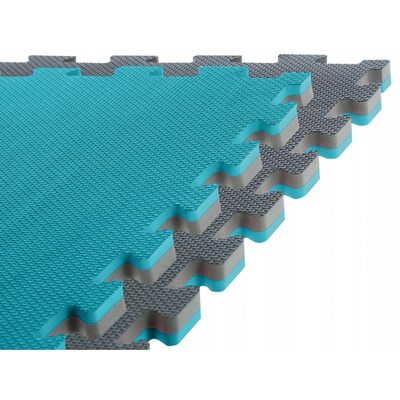 Підлогове покриття для спортзалу мат-татами (ластівчин хвіст) SportVida Mat Puzzle Multicolor 100 x 100 x 2 см