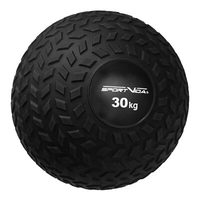 Слембол (медбол) для кросфіту SportVida Slam Ball 30 кг SV-HK0371 Black