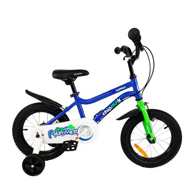 Детский велосипед RoyalBaby Chipmunk MK 14&quot;, OFFICIAL UA, синий || Дитячий велосипед RoyalBaby Chipmunk MK 14&quot;, OFFICIAL UA, синій