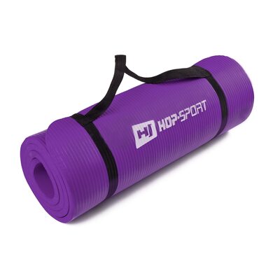 Коврик для фитнеса и йоги HS-4264 1,5см violet