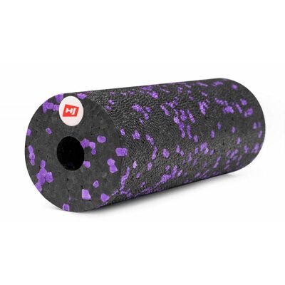 Масажний ролик (валик, роллер) EPP 15 см HS-P015YG чорно-фіолетовий