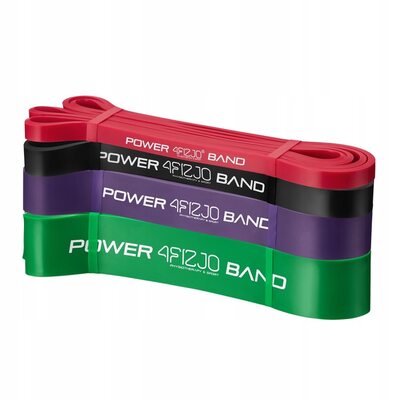 Резинка для подтягиваний (силовая лента) 4FIZJO Power Band 4 шт 6-36 кг 4FJ0063