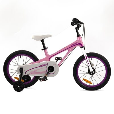 Детский велосипед RoyalBaby Chipmunk MOON 18&quot;, Магний, OFFICIAL UA, розовый || Дитячий велосипед RoyalBaby Chipmunk MOON 18&quot;, Магній, OFFICIAL UA, рожевий
