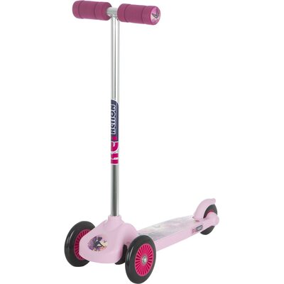 Детский самокат трехколесный Re:action, колеса 120 мм розовый/сиреневый (3W-BEG8V) || Дитячий самокат триколісний Re:action, колеса 120 мм рожевий/бузковий (3W-BEG8V)