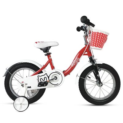 Детский велосипед RoyalBaby Chipmunk MM Girls 14&quot;, OFFICIAL UA, красный