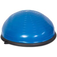 Балансировочная півсфера з еспандером USA Style LEXFIT синій, LGB-+1524