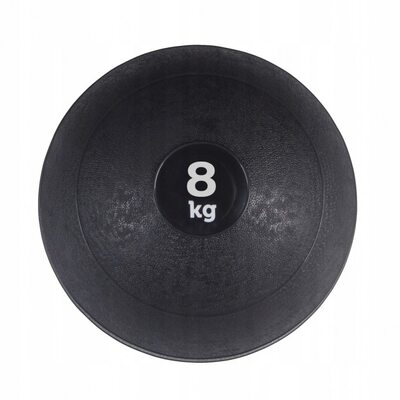 Медбол (медицинбол) для кроссфита SportVida Slam Ball 8 кг SV-HK0199 Black
