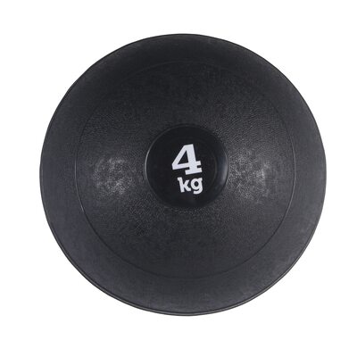 Медбол (медицинбол) для кросфіту SportVida Medicine Ball 4 кг SV-HK0058 Black
