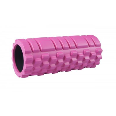 Масажний ролик (валик, ролер) 33 см SportVida SV-HK0062 Pink