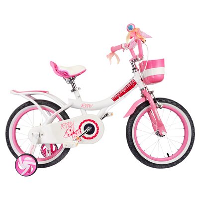 Детский велосипед RoyalBaby JENNY GIRLS 14&quot;, OFFICIAL UA, белый || Дитячий велосипед RoyalBaby JENNY GIRLS 14&quot;, OFFICIAL UA, білий