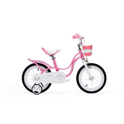 Детский велосипед RoyalBaby LITTLE SWAN 14&quot;, розовый || Дитячий велосипед RoyalBaby LITTLE SWAN 14&quot;, рожевий