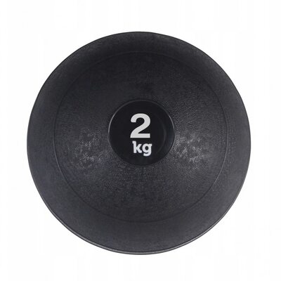 Медбол (медицинбол) для кросфіту SportVida Slam Ball 2 кг SV-HK0196 Black