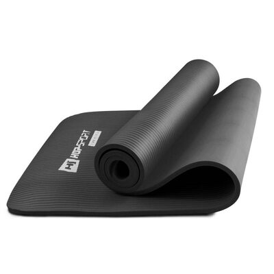 Коврик для фитнеса HS-N010GM 1 см черный