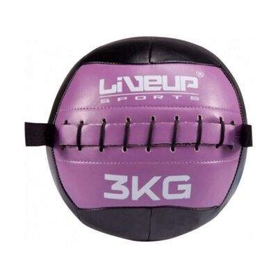 М'яч для кросфіту (медбол) набивний 3 кг LiveUp LS3073-3