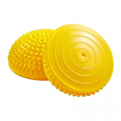 Півсфера масажна балансувальна (масажер для ніг, стоп) 4FIZJO Balance Pad 16 см 4FJ0110 Yellow