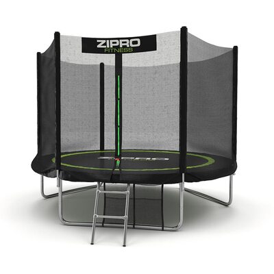 Батут детский с внешней сеткой Zipro Fitness 252 см || Батут дитячий із зовнішньою сіткою Zipro Fitness 252 см