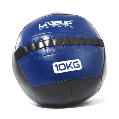 М'яч для кросфіту (медбол) набивний 10 кг LiveUp LS3073-10