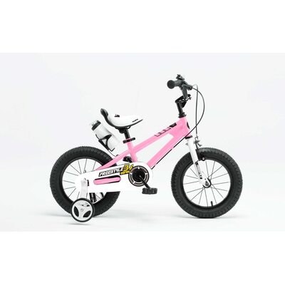 Детский велосипед RoyalBaby FREESTYLE 14&quot;, OFFICIAL UA розовый || Дитячий велосипед RoyalBaby FREESTYLE 14&quot;, OFFICIAL UA рожевий